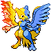 Elemental Mewtwo official in-game sprite